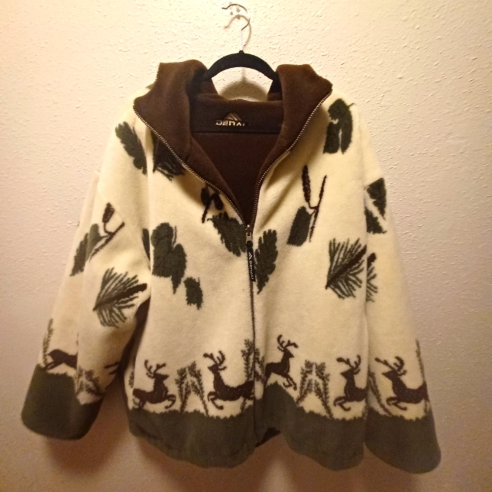 Denali Reversible Fleece Oversized Jacket